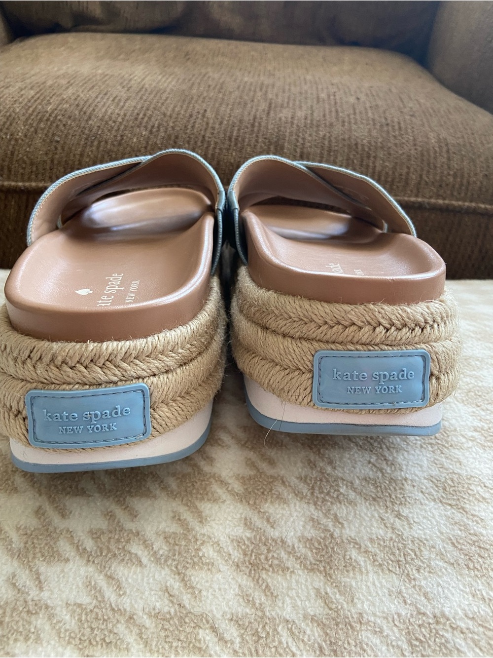 Kate Spade Piper Espadrille platform sandal size 10 - Picture 4 of 6